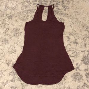 Gymshark highlow tank size s